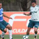 Jogadores do Palmeiras fizeram treino recreativo antes da viagem ao Rio de Janeiro