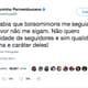 Juninho Pernambucano se envolve em polêmica com seguidores de Bolsonaro