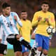 Argentina 1 x 0 Brasil - Amistoso - Thiago Silva capitão