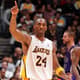 Kobe Bryant foi escolhido apenas uma vez, em 2008. Brilhou pelo Los Angeles Lakers