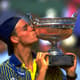 Gustavo Kuerten conquistou Rolando Garros pela primeira vez ao derrota Sergi Bruguera por 3 a 0