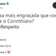 Twitter do Corinthians após o heptacampeonato do Brasileirão