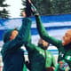 Equipe feminina da Nigéria do bobslead comemoram vaga em PyeongChang-2018