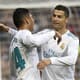 Casemiro e Cristiano Ronaldo - Real Madrid x Málaga