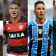 Pratto, Guerrero, Barrios e Borja são alguns gringos de destaque no Brasil. Veja até quando duram seus contratos
