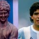 1 - Maradona foi homenageado essa semana na Índia