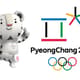 Poster e mascote de PyeongChang-2018