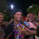 Ronaldinho no Desfile das Escolas de Samba