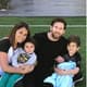 Messi acaba de ser pai de seu terceiro filho e aproveitou o domingo de Páscoa em família