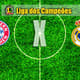 Apresentação Bayern de Munique x Real Madrid