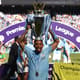 O Manchester City de Gabriel Jesus foi campeão inglês com quatro rodadas de antecedência