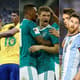 Brasil, Alemanha e Argentina são umas das seleções com mais vitórias nas Copas. Confira!