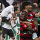 Atlético-MG, Corinthians, Flamengo e Palmeiras estão na parte de cima do Brasileirão