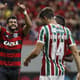 Fluminense 0 x 2 Flamengo: as imagens do clássico