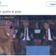 Humor na Copa: Putin, Infantino e príncipe saudita após o gol da Rússia