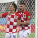 Modric, de pênalti, fez o segundo gol croata. Ele foi eleito o 'homem do jogo'&nbsp;