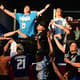 Maradona vibra com gol de Messi, que abriu o marcador em São Petersburgo&nbsp;