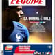 O diário francês L'Equipe estampa em sua capa: "A boa estrela", em uma referência à estrela que significa o título mundial e ao jogador Mbappé, craque da seleção.