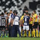 Confusão Botafogo x Santos