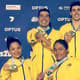 Revezamento brasileiro bate recorde das Américas na abertura do Parapan-Pacífico