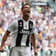 CR7 comemorando o primeiro gol dele em jogos oficiais pela Juventus