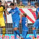 Joelinton marcou o gol do Hoffenheim no empate em 1 a 1 diante do Borussia Dortmund pela Bundesliga