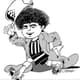 Ziraldo fez uma homenagem ao jogador Luan, chamado de Menino Maluquinho, personagem clássico do cartunista
