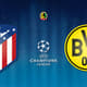 Apresentação Atlético de Madrid x Dortmund