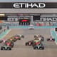 Largada GP de Abu Dhabi F1