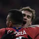 Ángel Correa e Griezmann - Atlético de Madrid x Monaco