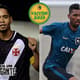 Montagem VAIVÉM Yago Pikachu (Vasco) e Matheus Fernandes (Botafogo)