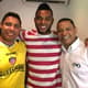 Borja foi ao estádio Metropolitano ver a final da Copa Sul-Americana, na quarta-feira