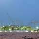 Construção de estádio no Catar