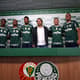 Alexandre Mattos apresentou os cinco reforços já contratados pelo Palmeiras para esta temporada