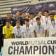 Time de futsal carioca conquista o Mundial Sub-15 pela segunda vez