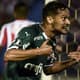 Gustavo Scarpa abriu o marcador para o Palmeiras