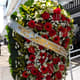 Coroa de flores enviada por Pelé