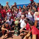 Flamengo comemora vitória no Estadual de Remo