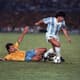 Maradona e Dunga - Brasil x Argentina (1989)
