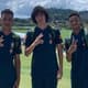 Kauê, Matheus Nascimento e Jhonnatha Seleção Sub15 - Base Botafogo