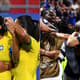 Montagem - Brasil e França - Copa do Mundo Feminina