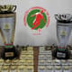 Troféus de campeão e vice da Recopa Catarinense