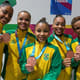 Equipe feminina de ginástica artística é bronze no Pan