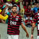 Diego Alves, Thuler e Pablo Marí - Flamengo x Emelec