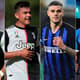 Cristiano Ronaldo, Dybala, Icardi e Lukaku são os jogadores mais caros do Campeonato Italiano. Confira a lista: