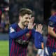 Xavi - Piqué - Messi