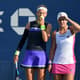 Victoria Azarenka e Ashleigh Barty no US Open