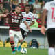 Flamengo x São Paulo - Everton Ribeiro e Tchê Tchê