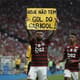 Brincadeira mostra cartaz com 'hoje não tem gol do Gabigol'