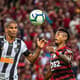Flamengo x Atlético-MG - Léo Silva e Bruno Henrique
